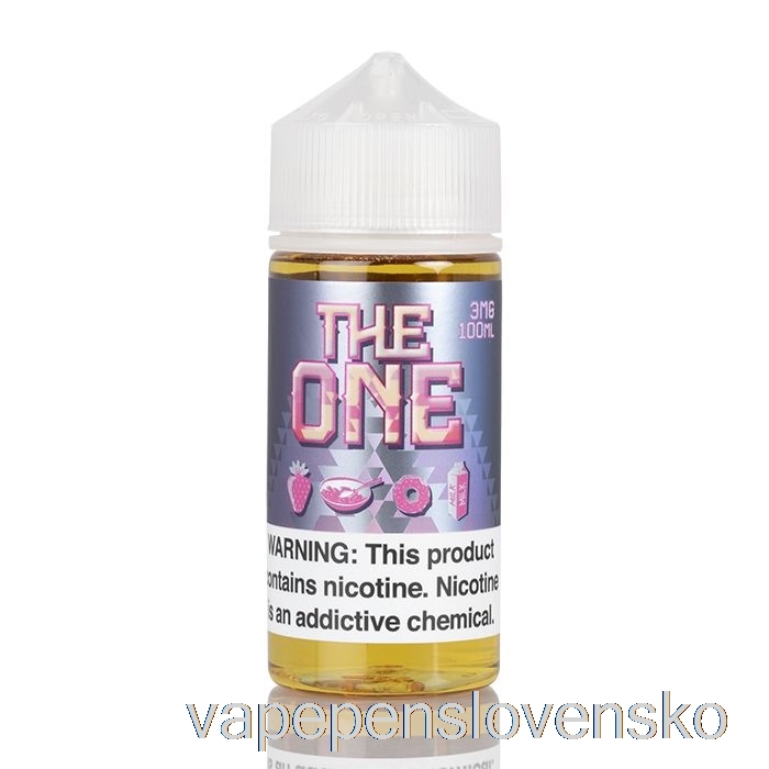 Jahoda - The One E-liquid - Vape Na Bradu - 100 Ml 6mg Vape Pero
